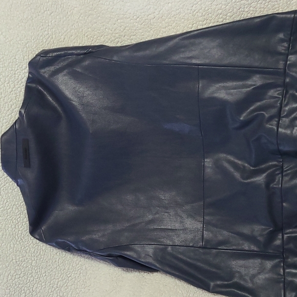 Black Calvin Klein leather Jacket - Picture 3 of 3